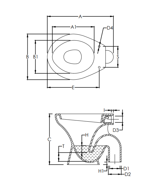 Parryware PETITE-S Floor Mounted EWC | Compact One-Piece Western Toilet with Sleek Design - Image 3